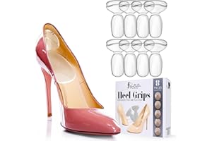 Reusable Heel Inserts for Women and Men [Extra Soft Heel Protectors] Add Comfort and Extra Volume for Loose Shoes, Self-Adhes
