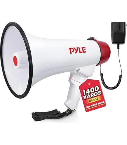 北欧メロハー,AOR◆THINK TWICE/MEGAPHONE TOA ER-2230W 30-watt Shoulder Megaphone with Whistle - White/Gray