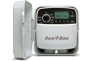 Rain Bird TRU8O Program-Based Indoor/Outdoor Irrigation Controller/Timer, WiFi Ready, 8-Zone/Station