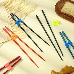 5 Pairs Reusable Chopstick Helpers Non Slippery