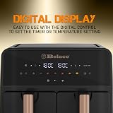 Belaco Air Fryer 9L Dual Zone Digital Display 60 Min Timer BEL-AF-03 view 5