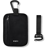 YOYI YOYI RFID Blocking Hidden Stash Clip, Travel Wallet Water-Repellent | Water-repellent fabric, RFID blocking liner, multiple carry options &mdash; hidden stash clip secures cards and cash on the go