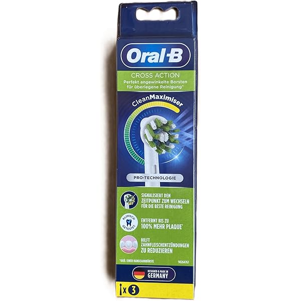 Cabezales De Repuesto Para Cepillo Dental Eléctrico Flexisoft EB17/SB17 - Cerdas Suaves, Color Azul