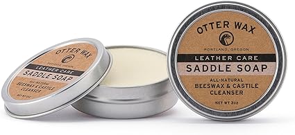 Amazon Com Otter Wax Saddle Soap 2oz All Natural Leather