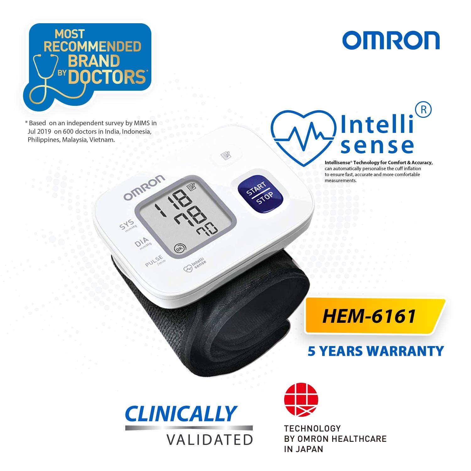 best blood pressure monitor in India