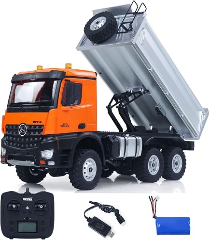 HUINA １/14 ダンプトラック タミヤ 京商 HuiNa Toys 1573 10CH 1/14 RC ダンプトラック （RTR） : AYARDYahoo