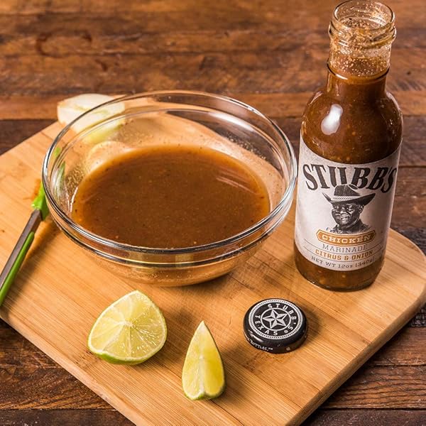 STUBB’S CITRUS & ONION CHICKEN MARINADE, 12 OZ