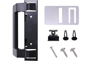 Gopayia Replacement 3316882900 RV Refrigerator Door Handle for DM2672 DM2782 DM2872 DM2882 2872RBX with Airing Clips Set of 2