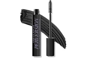 Urban Decay Perversion Volumizing Mascara - Intense Black Lengthening Mascara, Smudge-Resistant, Flake-free, Buildable Lash Volume & Length, Curling & Separating, Vegan Formula, Cruelty-free
