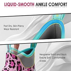 Kalkal Women's Deck Boots, Waterproof Ankle Rain