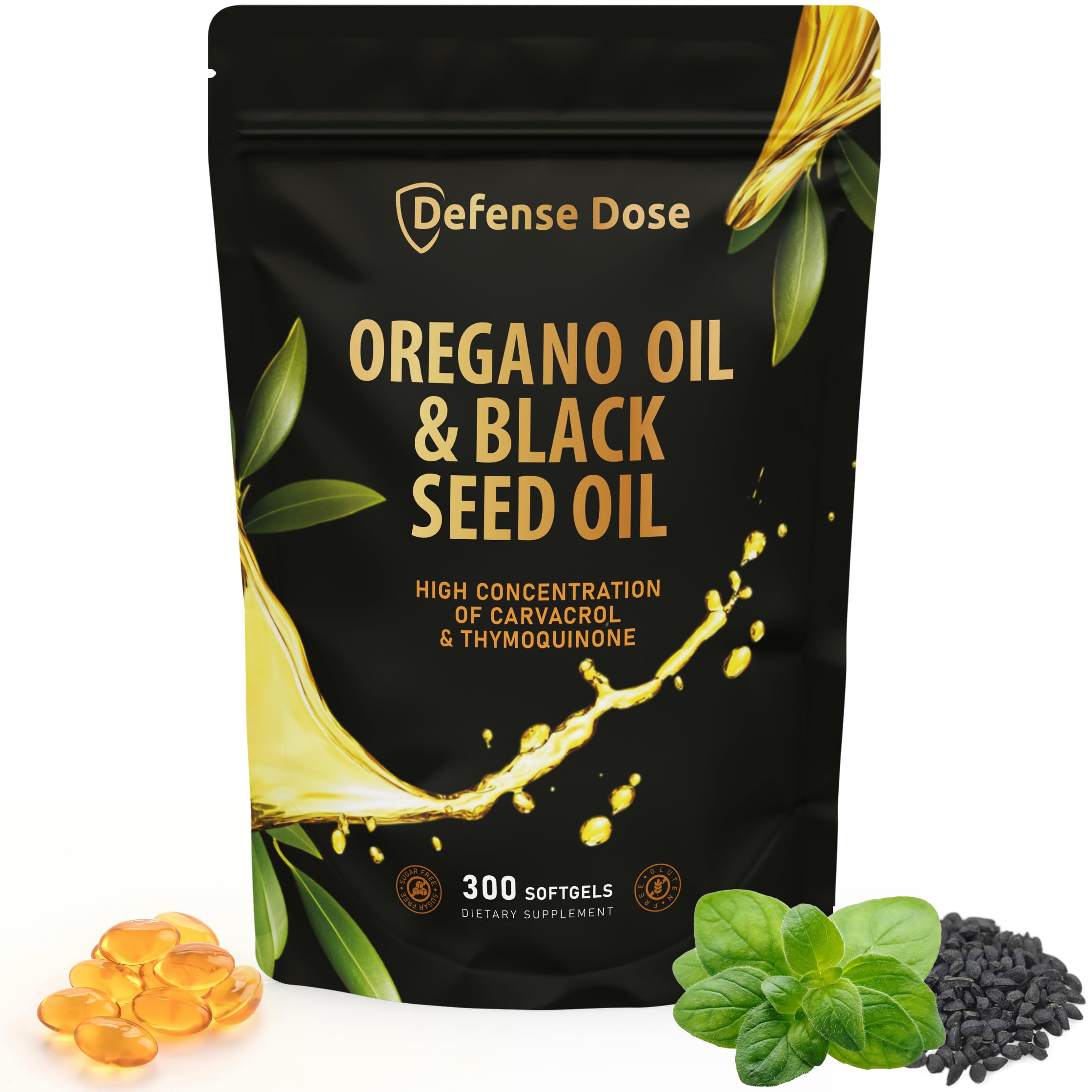 Oregano Oil & Black Seed Oil