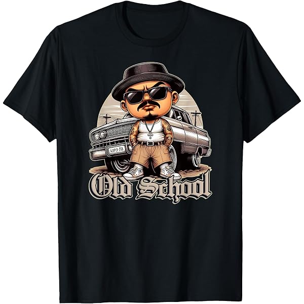 Amazon.com: ORALE Lowrider Chicano Homie Tattoo Pachuco Old School