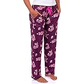 Disney Alice In Wonderland PJs Womens Cheshire Cat All Over Print Pajama Pants