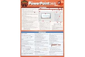 Microsoft Powerpoint 365 2019 Quickstudy Laminated Software Reference Guide