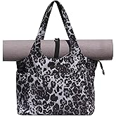ESVAN Yoga Tote Bag Mat bag Women Shoulder Bags Carryall Tote for Travel Office Workout Gym Nurse Beach