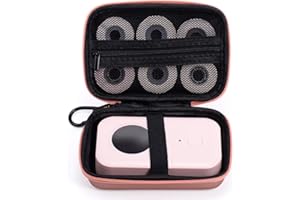 Phomemo D30 D35 Label Marker Case Compatible with NIIMBOT D11 SUPVAN E10/JADENS D110/Marklife P11 Label Printer, Carrying Bag Storage Holder for Mini Smart Label Maker Label Printer Hard Shell Bag