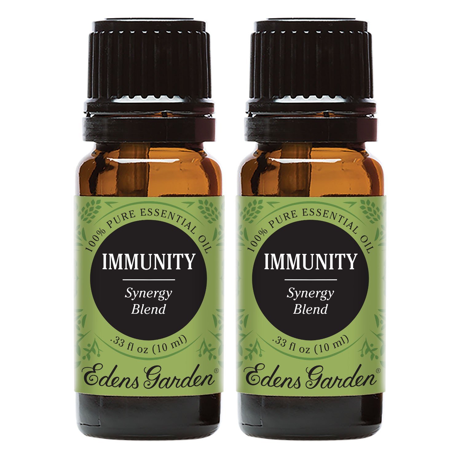 Edens Garden Immunity Essential Oil Synergy Blend, 100% Pure Therapeutic Grade (Aromatherapy Oils- Allergies & Cold Flu), 10 ml Value Pack