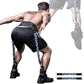 celestite Vertical Jump Trainer for Volleyball Basketball Home Gym, Jumping Trainers Resistance Bands, Easy to Carry, Adjustable Jump Training Equipment Substitute Plyometric Jump Box
