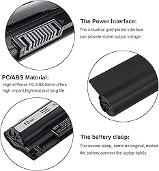 14.8V 40Wh M5Y1K Laptop Battery for Dell Inspiron