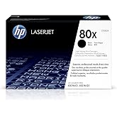 HP 80X Black High-Yield Toner Cartridge | Works with LaserJet Pro 400 M401, MFP M425 | CF280X