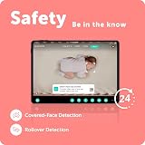Cubo Ai Sleep Safety Bundle HD Night Vision Monitor Sleep Sensor Pad 1080p view 4
