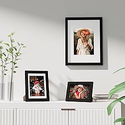 Vittanly 6x8 Picture Frame, Display Pictures 4x6