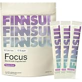 FINNSUL Focus Electrolyte + Nootropic Drink Mix (15 Packets), Passion Fruit | Cognizin, Magnesium, Biotin, Vitamin B for Energy, Hydration &amp; Mental Clarity, Sugar Free, Low Calorie