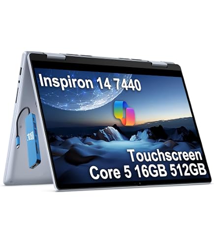 Amazon.com: Dell Inspiron 14 2 in 1 Touchscreen Laptop, 14 Inch