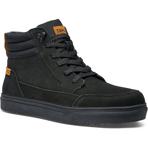 Sanuk Puffy Chiller Mid Black Quilted Puffer Ankle Boots Men\'s Size 10‎ Sanuk Mens Puffy Chiller Mid 2 main image 3