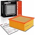 A-Premium Engine Air Filter Compatible with Dodge Ram 2500 3500 4500 5500 07-10 6.7L & Ram 2500 3500 4500 5500 11-23 6.4L 6.7L & Sterling Truck Bullet 45/55 08-10 6.7L