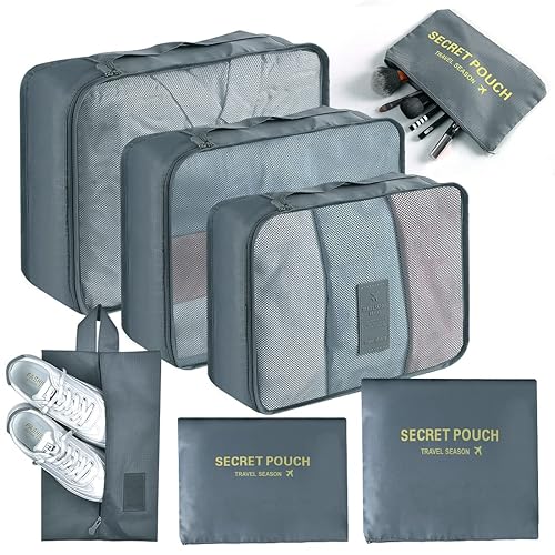 これ1つで荷物整理完了！衣類から小物まで収納しやすいトラベルポーチ！