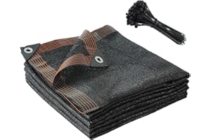 Dellna 40% Shade Cloth for Garden, 10×20FT Plant Shade Cloth with Grommets Mesh Tarp for Greenhouse, Dog Kennel Cover, Chicken Coop, Patio Plants Outdoor Sun Shade