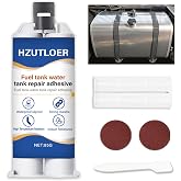 Hzutloer 2.87oz(85g) Instant Fuel &amp; Water Tank Repair Adhesive Kit-Waterproof, High-Temp Resistant for Cars, Motorcycles, Trucks, Solar Heaters-Fast Bonding, No Leakage, Easy DlY Fix