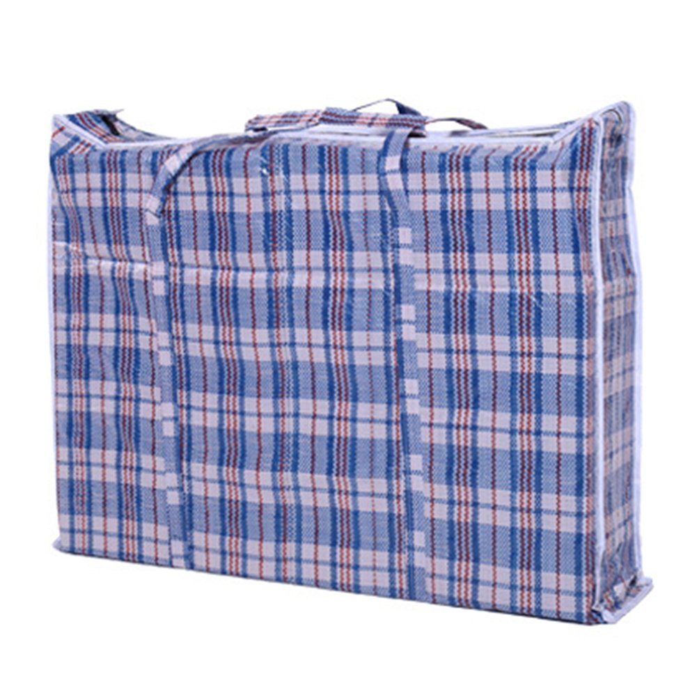 Leisial Recycled Large Storage Bag Laundry Storage Bag Woven bags for Storage Moving House Attic