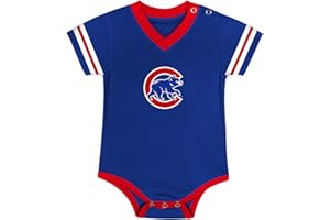 OUTERSTUFF MLB Newborn & Infants 0-24 Months Official Primary Logo Creeper Romper Jersey