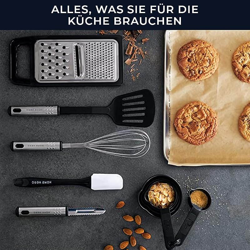25-Tlg Küchenutensilien-Set aus Nylon Hitzebeständig — Foto 4 von 8