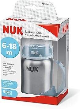 nuk stainless steel learner cup
