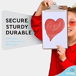 Clipboard Wood with Sturdy Stainless Steel Spring