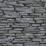 Fine Decor Brewster FD31291 Slate Wallpaper Silver 53cm Pattern Repeat Washable view 1