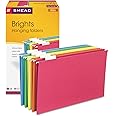 Smead Hanging Folder, Legal, 1/5 Cut Tab, Assorted Colors, 25 Per Box (64159)