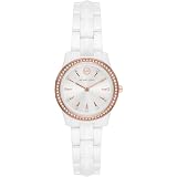 Ritz Quartz Watch with Ceramic Strap 