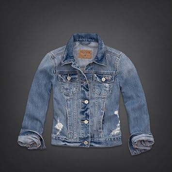 jean jacket men hollister