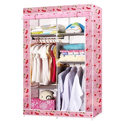 Japace Portable Flexible Wardrobe Vertical Storage Unit Organiser
