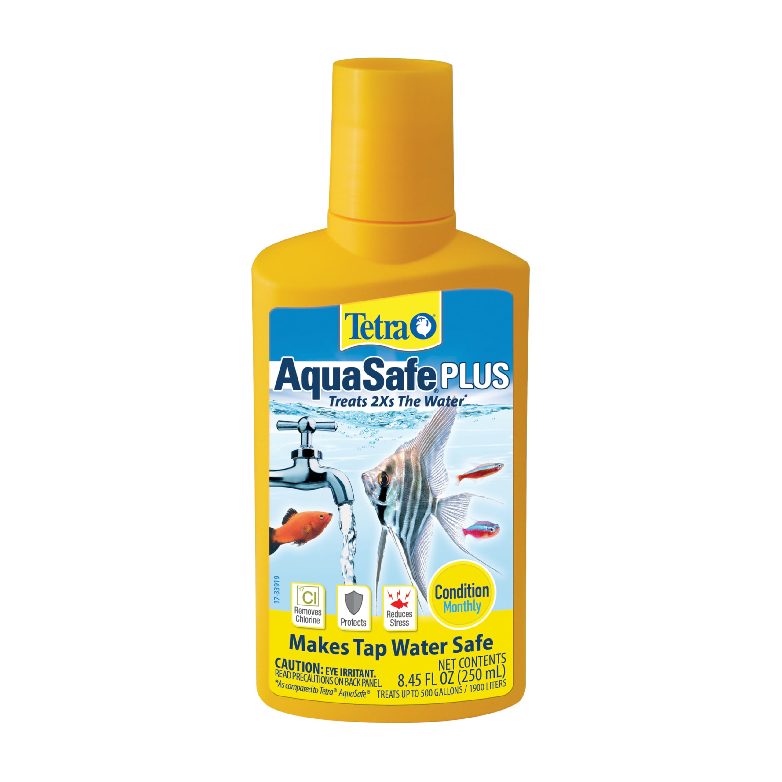 Tetra 16268 AquaSafe Water Conditioner with BioExtract, 8.45-Ounce (Packaging may vary)