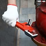 MAXPOWER 300mm 12-Inch Offset Adjustable Hex Pipe Wrench for Square Nuts view 9