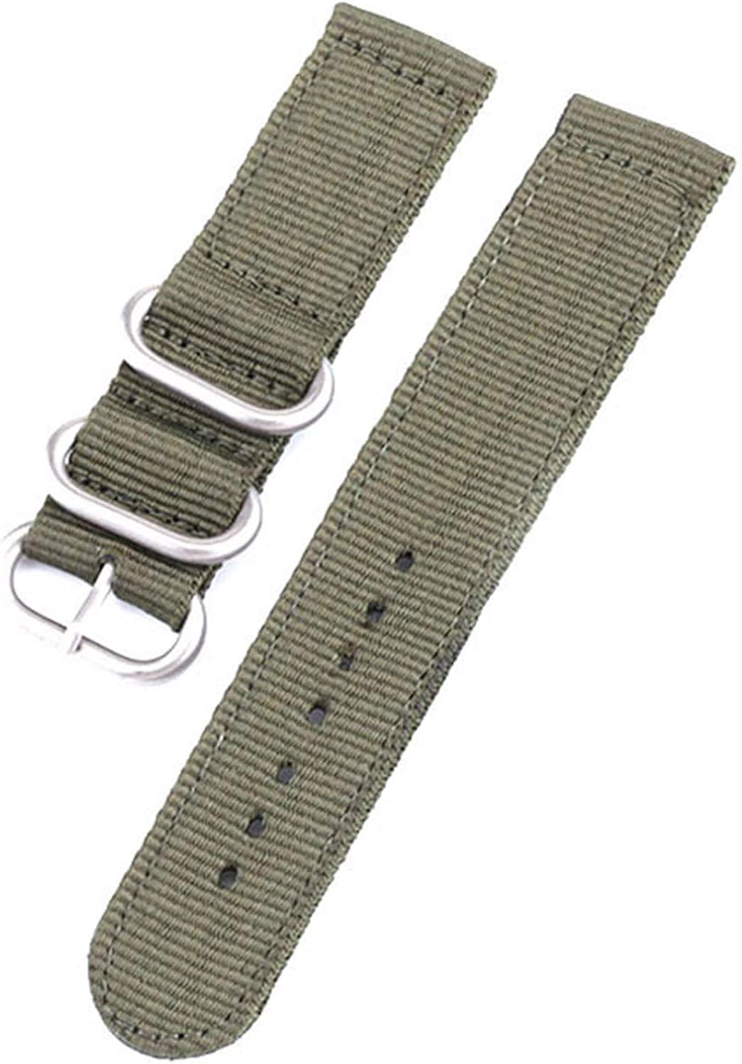 Fashionable Rubber 24 mm Watch Band 10020.37R.NIR_K0031497
