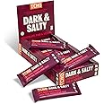TCHO Dark & Salty Chocolate Bars - Organic 81% Dark Chocolate with Pink Himalayan Salt - Individually Wrapped 100% Plant-Based Pure Cacao Bars for Guilt-Free Indulgence (18-Pack)