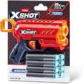 X-shot blaster micro 2.0 with 8 darts toy gun compact