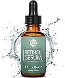 Bionura Retinol Serum with 2.5% Retinol, 20% Vitamin C & 10% Hyaluronic Acid - The best Natural Anti Aging and Anti Wrinkle formula for all skin types