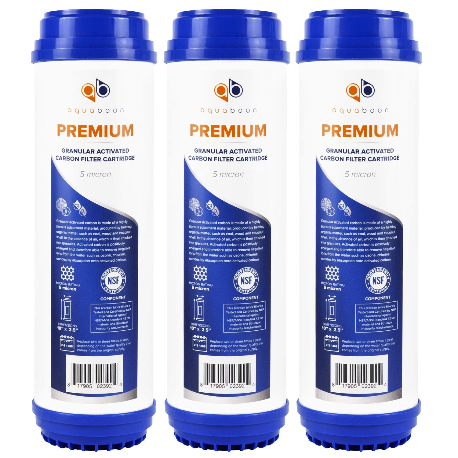 The 10 Best Under Sink Water Filter Replacement Cartridge Gac1 3 Pack